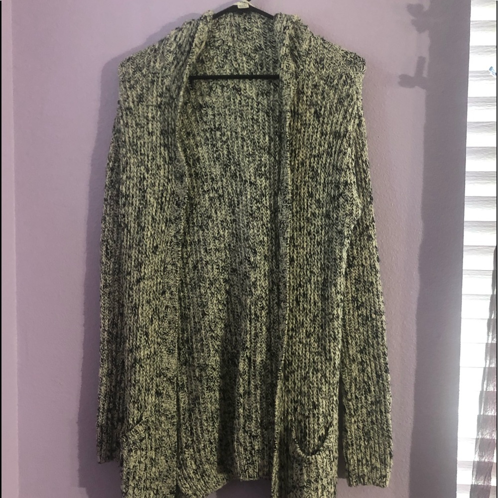 Black and white Garage cardigan